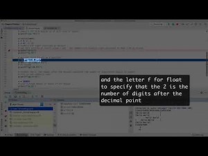 5.8 string formatting