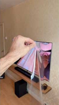 LG Gallery 65” OLED TV Installation | The Ultimate Flush Wall Mount & Satisfying Screen Peel!