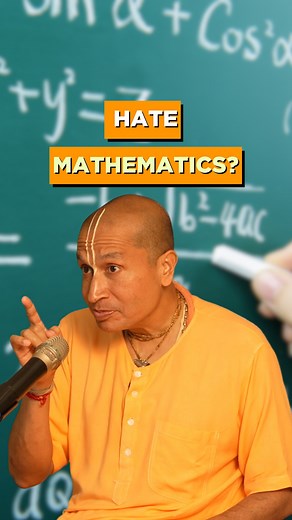 338K views · 7.7K reactions | From Maths class to Life’s class, Mathematics can inspire you to find solutions to every problem. Even if you once hated Mathematics as a student in school, you can now embrace it as a student of life and learn to apply its principles to navigate the challenges that come your way. #maths #students #lifelessons #mathematics #lifeadvice #problemsolving #gaurangadas #monkforaction | Gauranga Das | Facebook