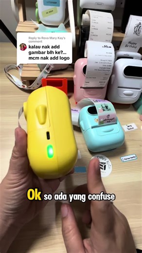 Replying to @Reva Mary Kay ni ye sis..jgn confius hehehe #printer #printerresit #printerlabel #printersoftiktok #fyp