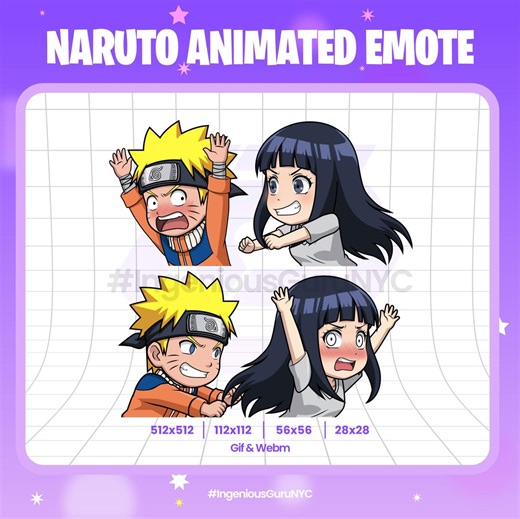 Animated Anime Emote | Chibi Chasing PNG | Kawaii Twitch Animated Emote | Vtuber Twitch | Cute Kawaii | Anime GIF - Etsy Canada