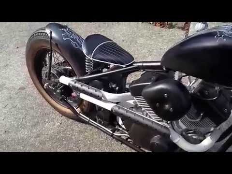250cc V-Twin bobber build completed