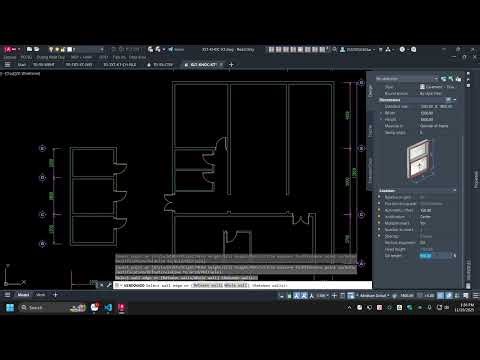 AutoCAD Architecture: Multi insert Windows