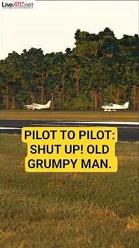 Harsh Talk Between Pilots On Radio