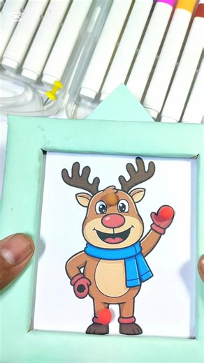 Nightmare critters Deer amazing cardboard game ✨#kpop #art #drawing #disney