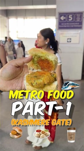 Kashmere Gate🥟#food #foodie #foodvlog #minivlog #india #snacks #streetfood #delhi #metro #shorts
