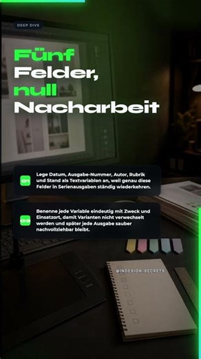 Textvariablen: 5 Felder, die jede Ausgabe schneller machen