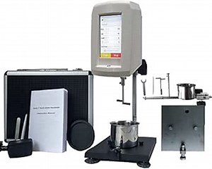 Stormer viscometer Viscosity Tester Viscosity Meter Paint Ink Viscosity Meter with 5 inch Colorful Touch Screen KU Value Digital rotational viscometer Rotary visometer