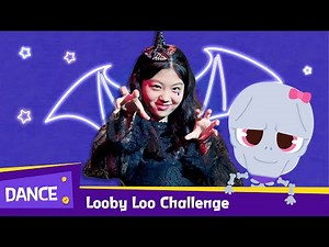 Looby Loo Dance Challenge 💜| Halloween Dance Party! 🎃| Dragon Dee Halloween Song