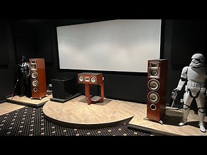 JVC RS2000/NX7 Projector Demo after JVC Autocal on a 130 inch scope screen