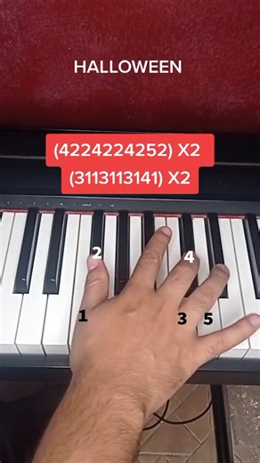 309K views · 2.5K reactions | HALLOWEEN Theme piano tutorial #halloween #halloweentheme #piano #pianotutorial | Ponchopiano | Facebook