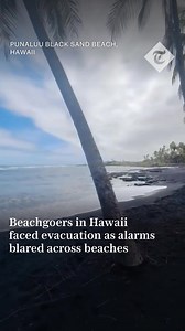 Tsunami hits Hawaii and California after massive Pacific earthquake Waves are currently making landfall in Hawaii, where residents are fleeing towards higher ground. Read more ⬇️ https://www.telegraph.co.uk/world-news/2025/07/30/russia-earthquake-tsunami-japan-latest-news/ | The Telegraph