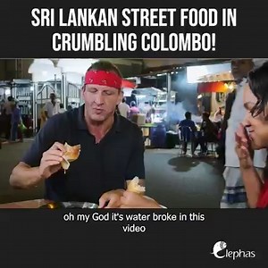 341K views · 15K reactions | Sri Lankan Street Food in Crumbling Colombo! Credi : Best Ever Food Review Show Did you see any videos about Sri Lanka? send them to us ! Let's show everyone ❤ If you have any issue with this video PLEASE CONTACT US FIRST through (email- slelephas@gmail.com) or DM us. #elephas #srilanka #travel #food | Elephas | Facebook