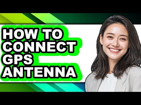 How to Connect Gps Antenna (only Way)