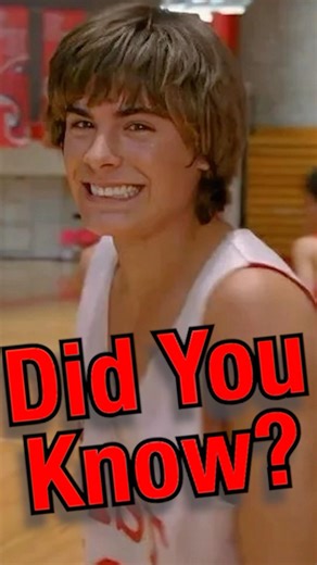 Troy Bolton had Another Reason to Scream! #hitshistory #hsm #disney #didyouknow
