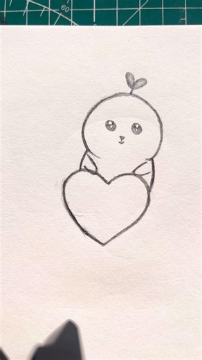 How to Draw Heart Cartoons (EASY) #shorts #trending #youtubeshorts