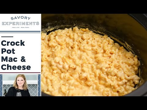 Crock Pot Mac and Cheese (Slow Cooker Mac and Cheese)
