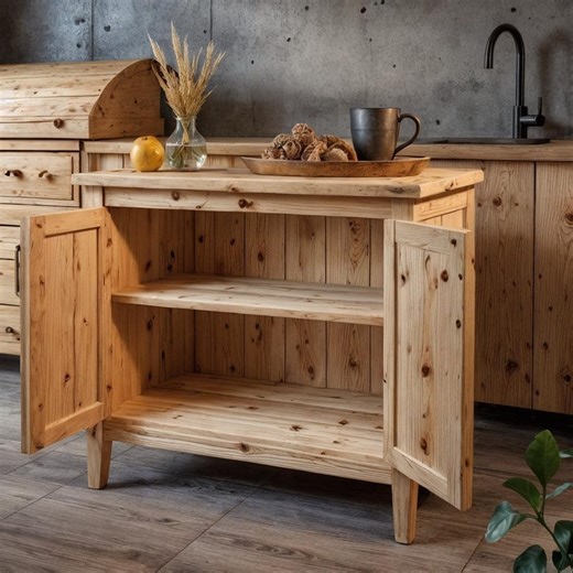 Kitchen Storage Cabinet Plans: Island Table (PDF Download) - Etsy