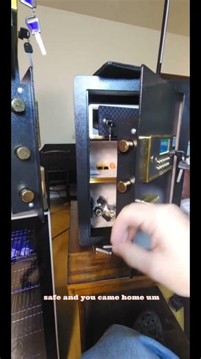 RXDSAFE Large Safe Box with Digital Keypad, Electronic Lock, Smart Alarm System, and Dual Security