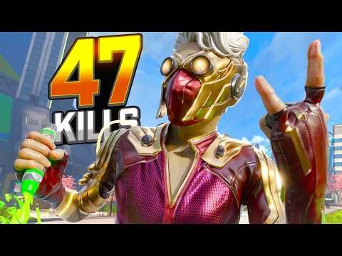 INSANE Octane 47 KILLS and 9K Damage Apex Legends