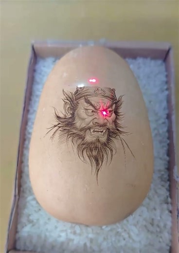 5w 10w 3d laser marking engraving machine for metal wood walnut.