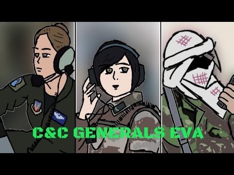 C&C Generals EVA Voice Comparison ‪@xyhc-cnc‬