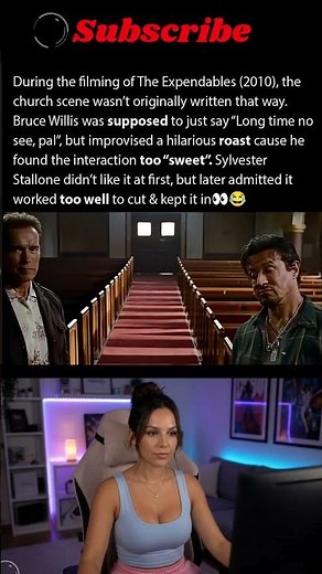 Sylvester Stallone, Bruce Willis and Arnold Schwarzenegger Were Not Ready for This during the filmin