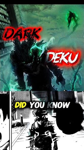 Why Shigaraki sees Deku as a MONSTER? 😱 #MHA