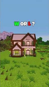 Minecraft Cherry Blossom Survival House 🌸