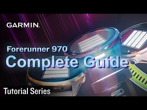 Garmin Forerunner 970 Complete Guide: Setup, Features, Activity Tracking, Wi-Fi,
