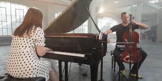 Yellow - Coldplay (CELLO & PIANO)