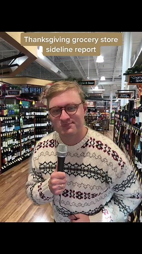 Thanksgiving Grocery Store Fun and Frenzy