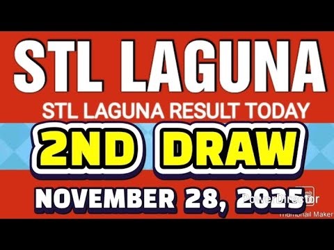 STL LAGUNA RESULT TODAY 2ND DRAW NOVEMBER 28, 2025 4PM | FRIDAY