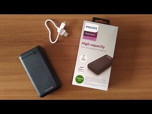 Philips 20000mAh PowerBank | Unboxing | DLP1720CV
