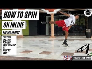 How to SPIN on Inline Figure Skates | Inline Figure Skating Coach