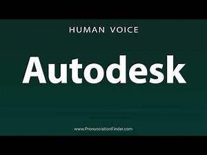 How To Pronounce Autodesk