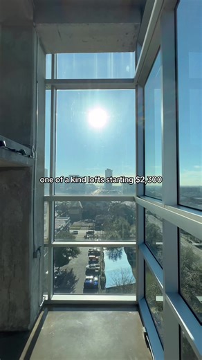 These one of a kind lofts have 4 units available now!!! With expansive views prime location 2 stories of solid windows this is the DREAM loft Applicant criteria: - make 3 times the rent - credit over 600 - no rental debt/evictions - no background issues - app & admin fees apply #downtownhouston #affordableliving #viral #loft #loftapartment