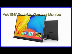 REVIEW (2026): Yxk 15.6" Portable Gaming Monitor. ESSENTIAL details.