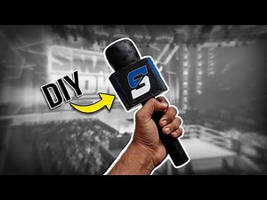 DIY WWE Mic | Replica SmackDown Microphone