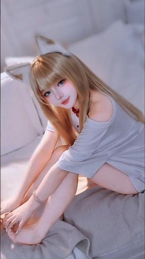 Real Life Anime Cat Girl🐱✨ || Cosplay Transformation #anime #cosplay #shortvideo