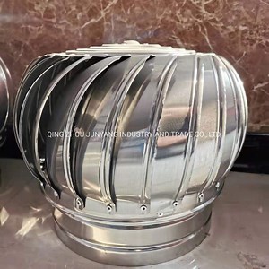 [Hot Item] Energy Saving No Power Industrial Stainless Steel Roof Exhaust Fan Roof Ventilation Fan Hanging Roof Fan