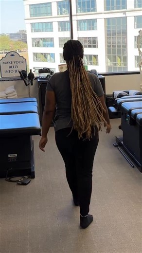 She came from US Virgin Islands to Dallas in search of relief. This was her first treatment. It was an intense treatment. She will need more treatment and recovery time. I recommended she add PT now that her posture feels better to reeducate the muscles. | Advanced Chiropractic of Dallas