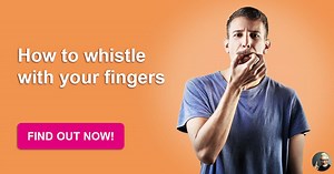 Do you know how to whistle loudly? Watch this video lesson and learn!