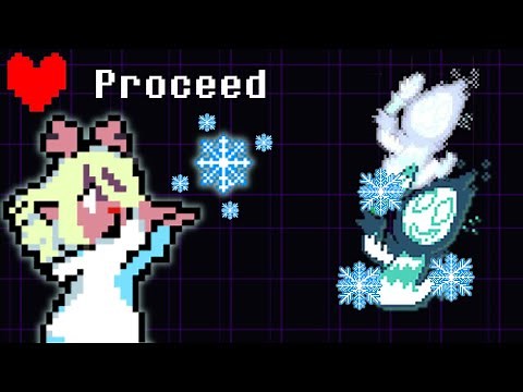 This mod adds Noelle to chapter 1 [both routes] | Deltarune mod