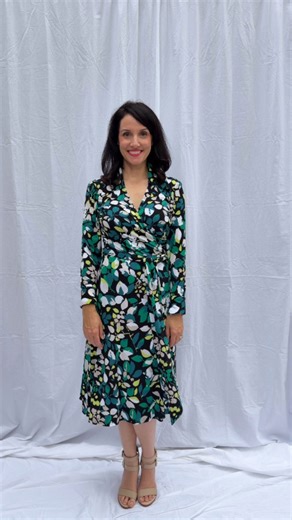 DVF wrap dress style secrets inspired by 1974 fashion