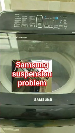 front load washing machine suspension rods replacement