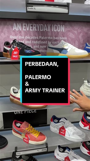 Perbedaan antara Puma Palermo dan Army Trainer