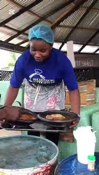 We visited the best fufu joint in Kpando