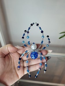 Beaded Spider, Handmade Home Decor. - Etsy