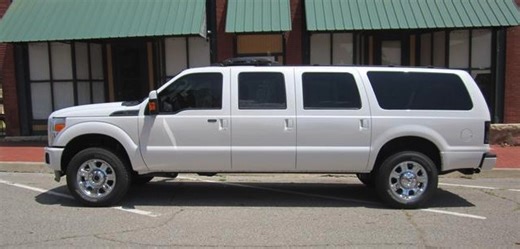 The Ford Excursion is still alive and it's available with six doors